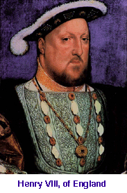 [painting of King Henry VIII of England]